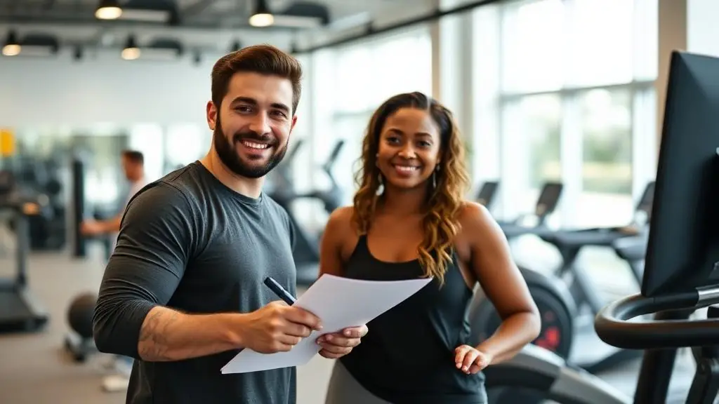 New gym member signup